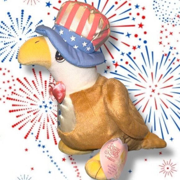 Precious Moments Uncle Sam American Eagle Plush 2002 12" - Picture 14 of 14